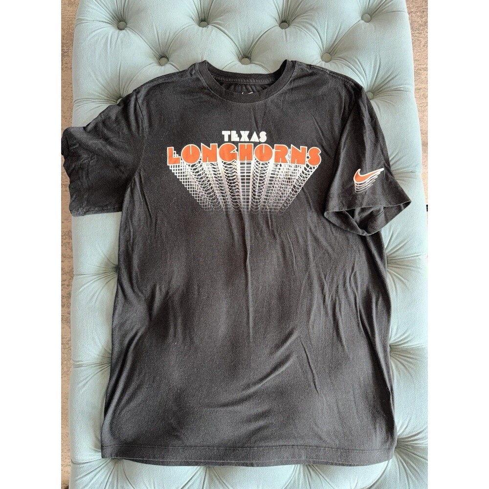 Nike Texas Longhorns Black The Nike Tee Size Medium Men’s